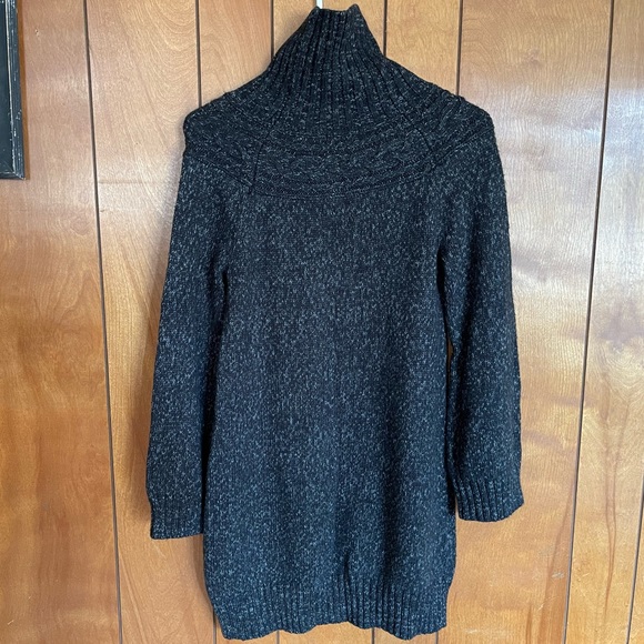 Daisy Fuentes Moda Sweater Mini Dress Long Sleeve Shirt Top Size S EUC - Picture 7 of 7